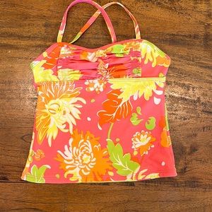 🌴🌺LANDS’ END KIDS Tankini Swim Top 🌺🌴